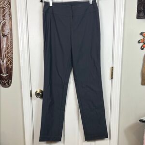 NIC+ZOE Women's Charcoal Straight Leg Pants